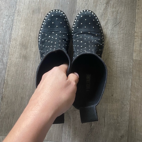Zadig & Voltaire Empress Clous Boots size 38 💣💣 - Picture 5 of 13